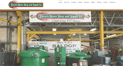 Desktop Screenshot of electricmotorshop.net