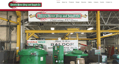 Desktop Screenshot of electricmotorshop.com